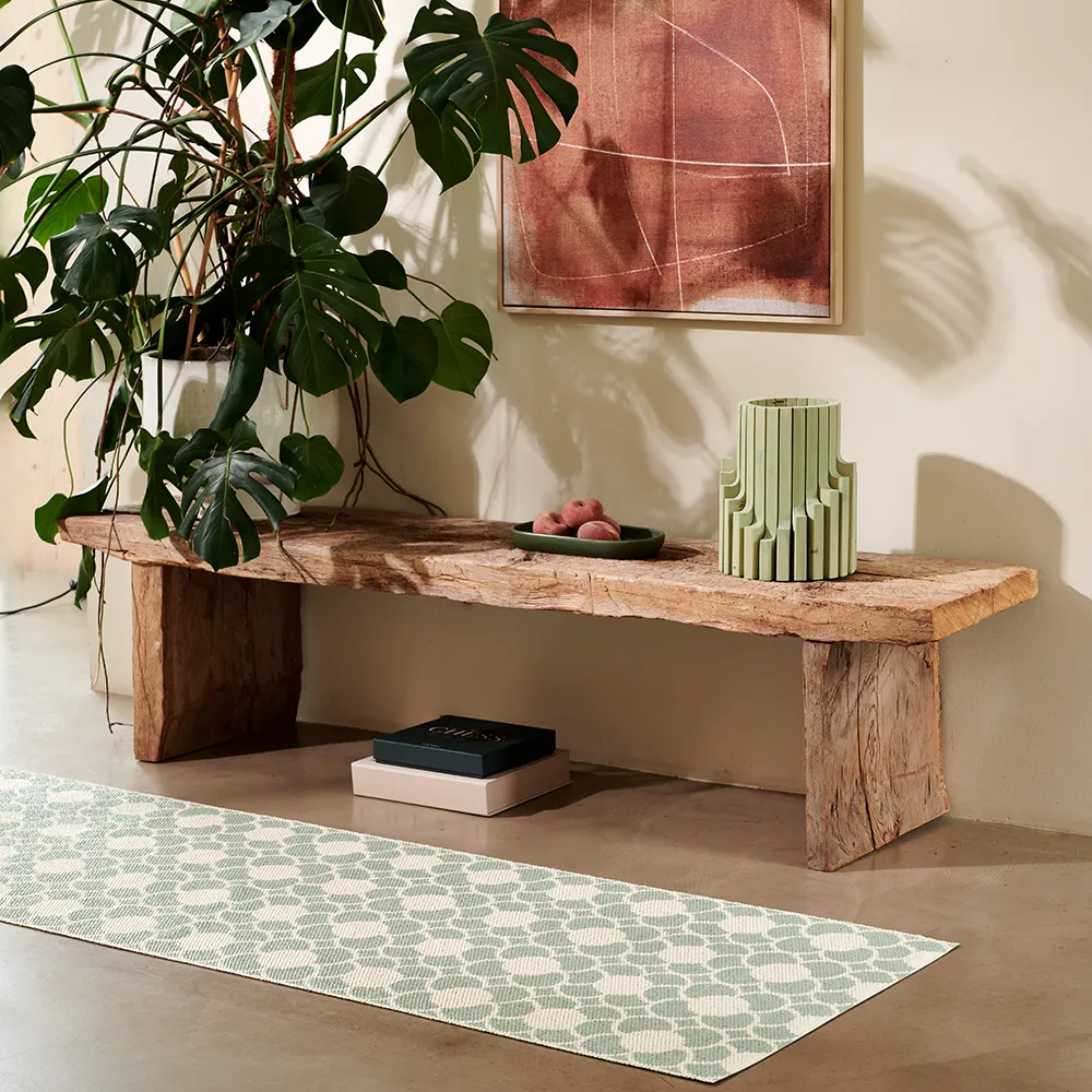 Anya matto Misty Mint/Vanilla 70 x 100 cm