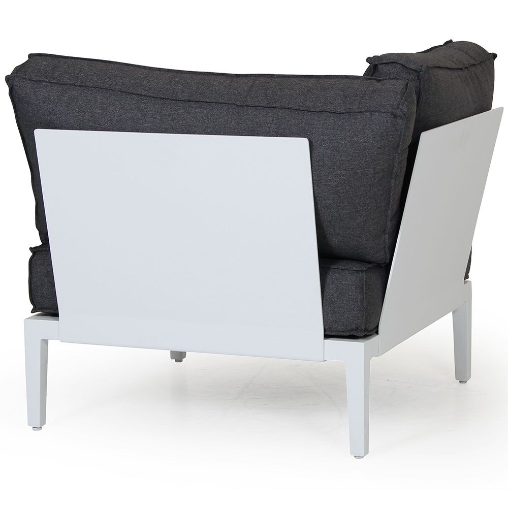 Mackenzie kulmaosa valkoinen alumiini