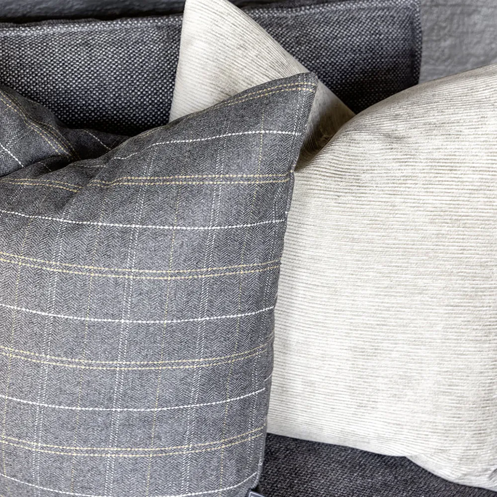 Edinburgh Graphite tyynyliina 50x50 cm 