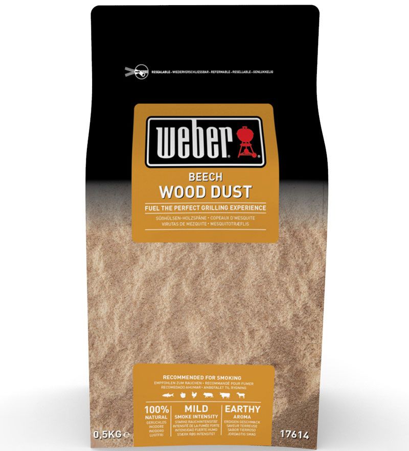Weber Savustuspuru pyökki kylmäsavustus 0,5 kg Weber