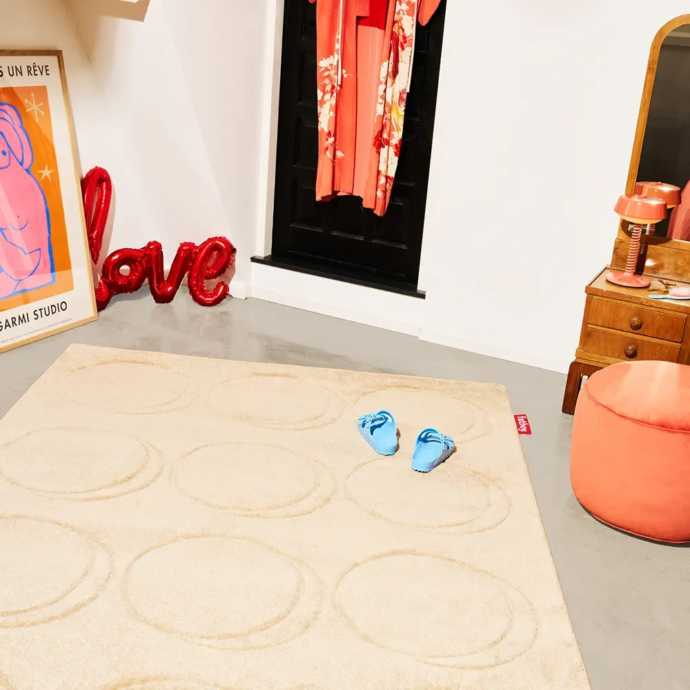 Dot Matto creamy camel