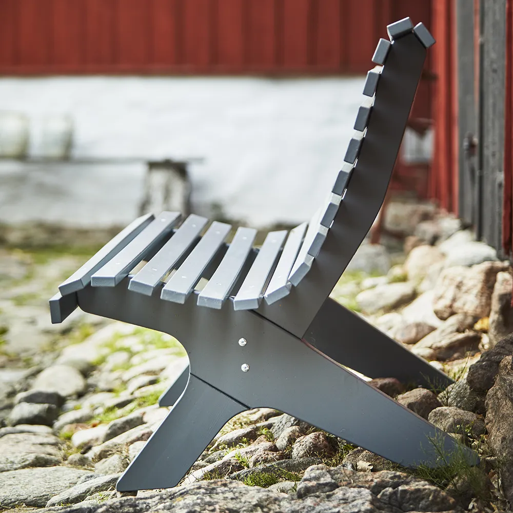 Lund Sohva teräsgråttä kuusta