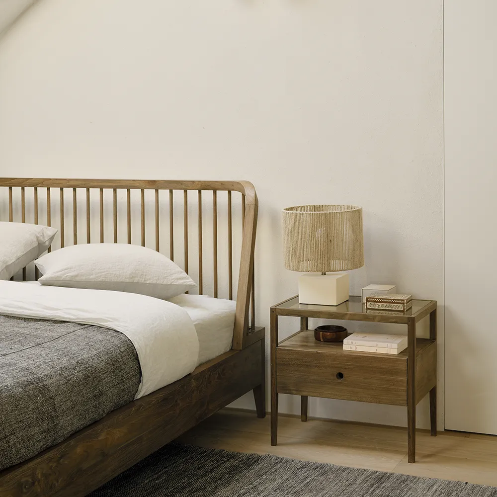 Spindle Yöpöydät Teak