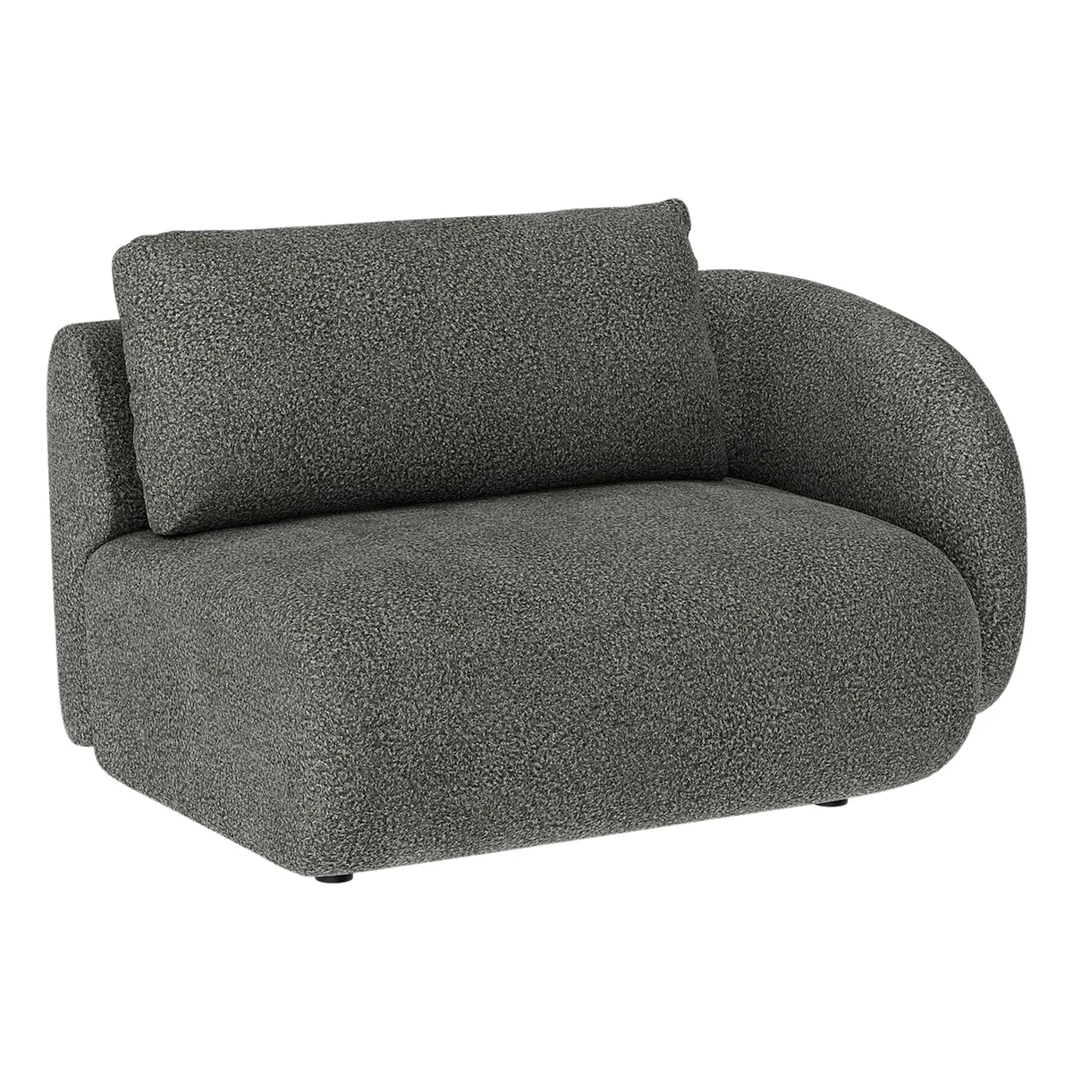 Artwood, Dixon 1,5-istuttava osio oikea Vega charcoal