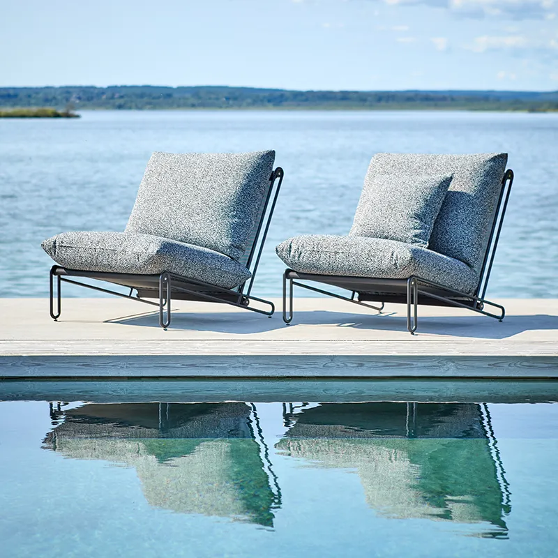 Blixt nojatuoli Musta / Teddy ant