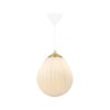 Maailman ympäri -lampunvarjostin Ø27 cm Brushed Brass