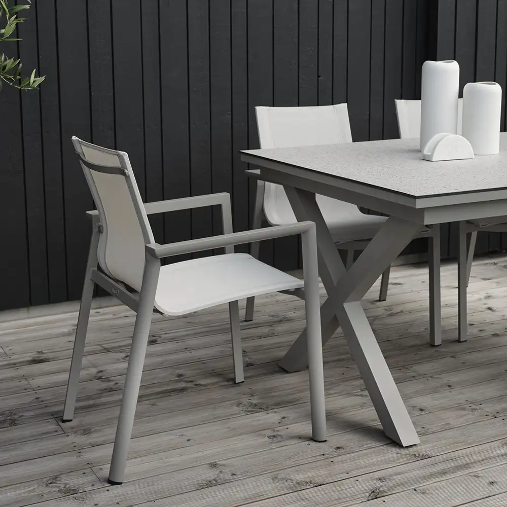 Delia pinottava tuoli khaki/textilene