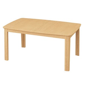SM107 Ruokapoyta 101x160-316-368 cm Massiivinen luonnonoljytty tammi