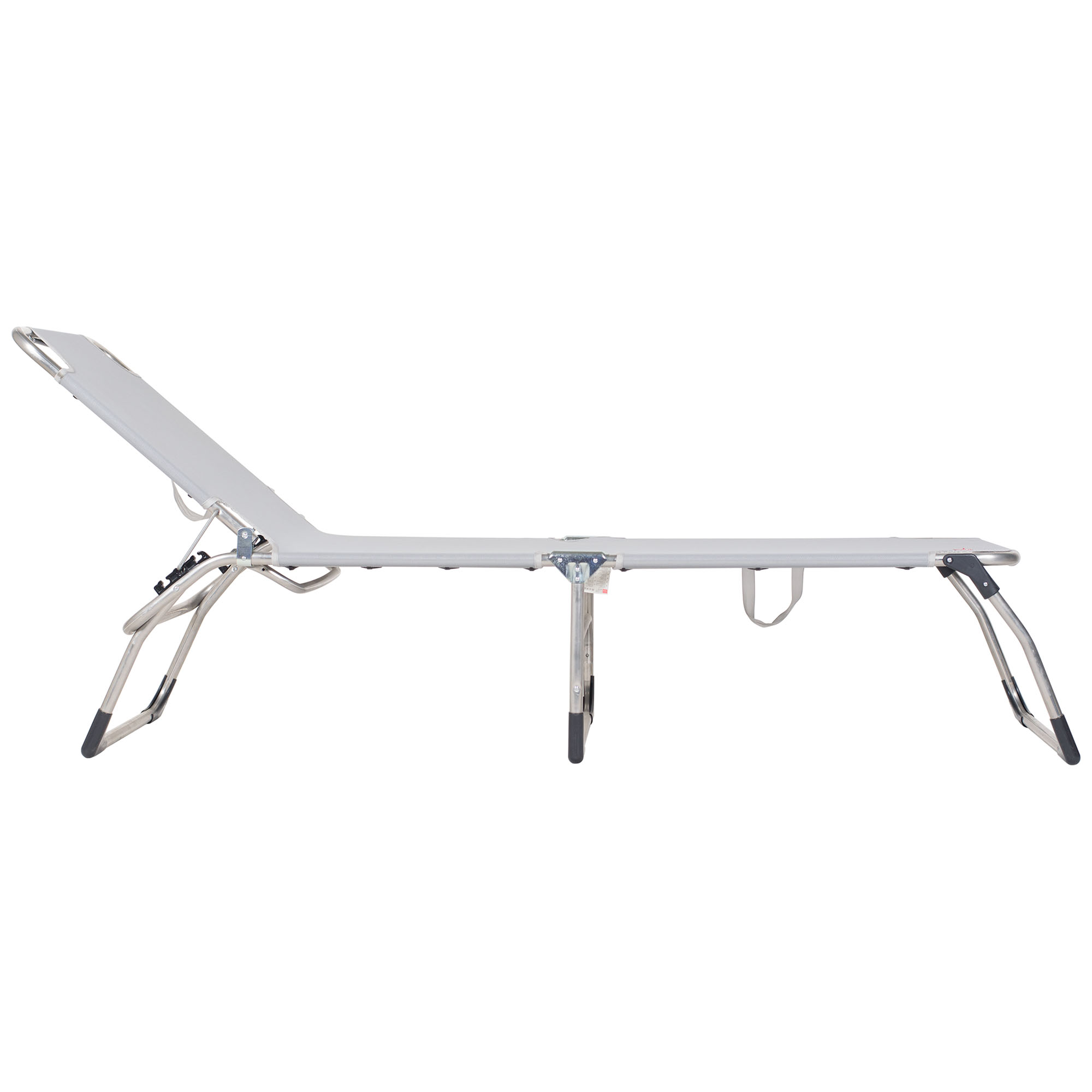 Amigo aurinkotuoli xxl grey alumiini/textileeni