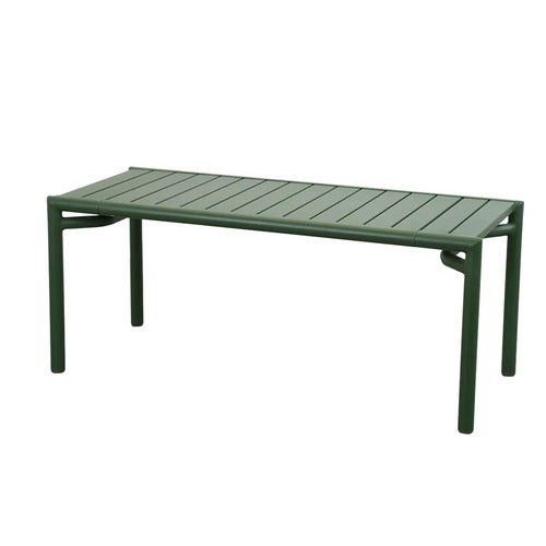Bliss sohvapöytä/penkki Dark green, aluminium