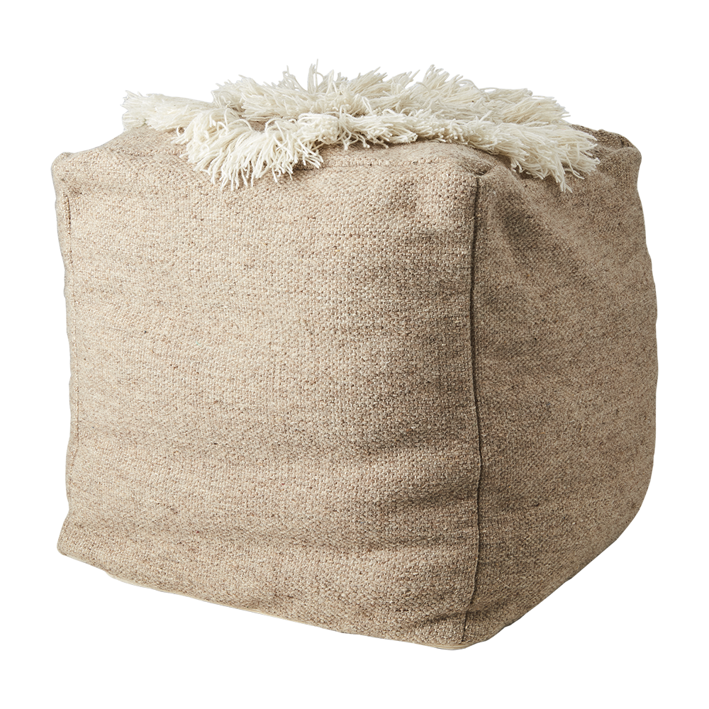  MINNA pouf beige/norsunluu