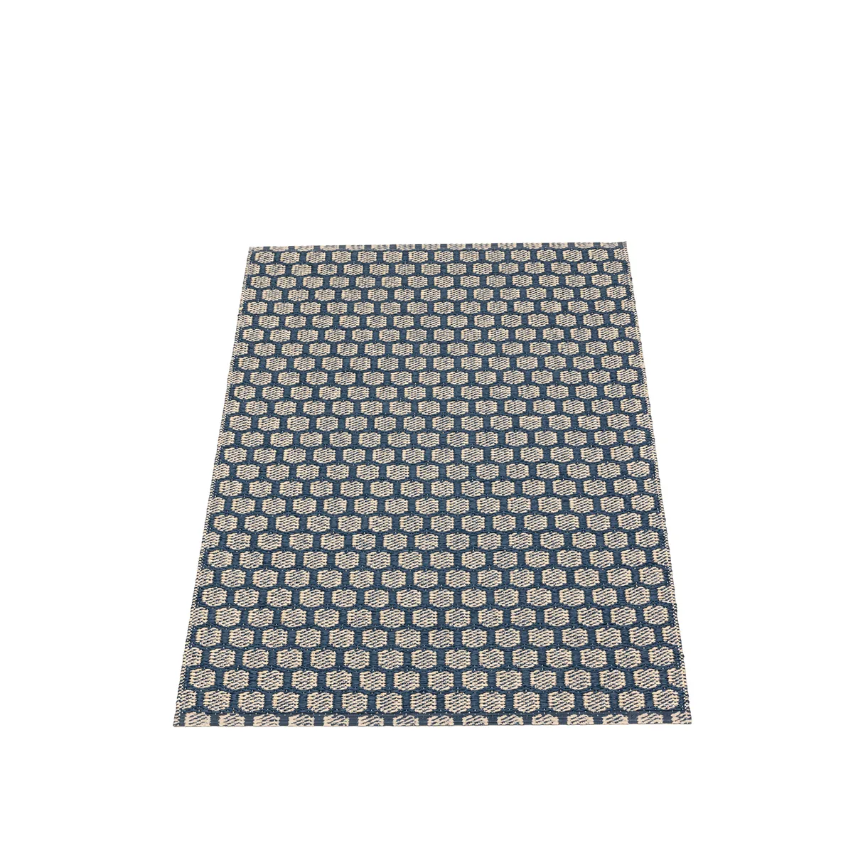 Pappelina, Käännettävä Muovimatto MIMI Ocean Blue/Cream 70x360 cm