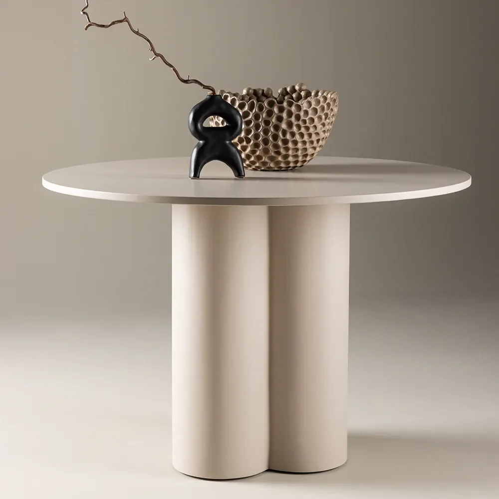 Olivia Ruokapöytä 110 cm Beige