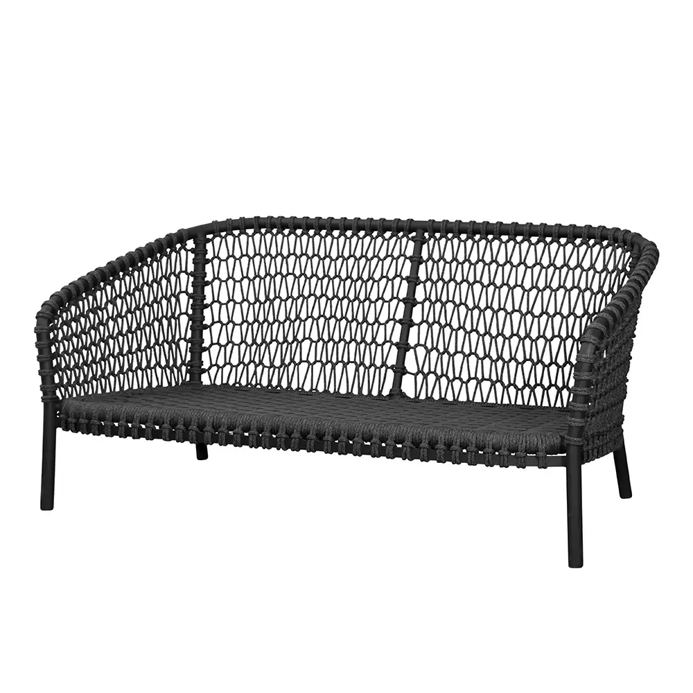 Ocean 2 istuttava sohva Dark grey Soft Rope