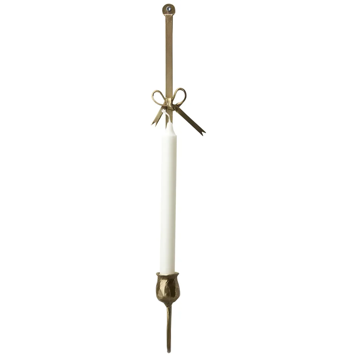 Seinäkynttilänjalka Francis L Brass H57 cm