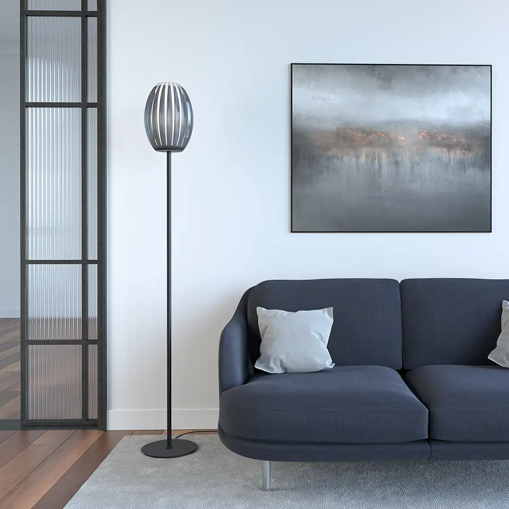 Tentacle lattiavalaisin M musta/Rök E27