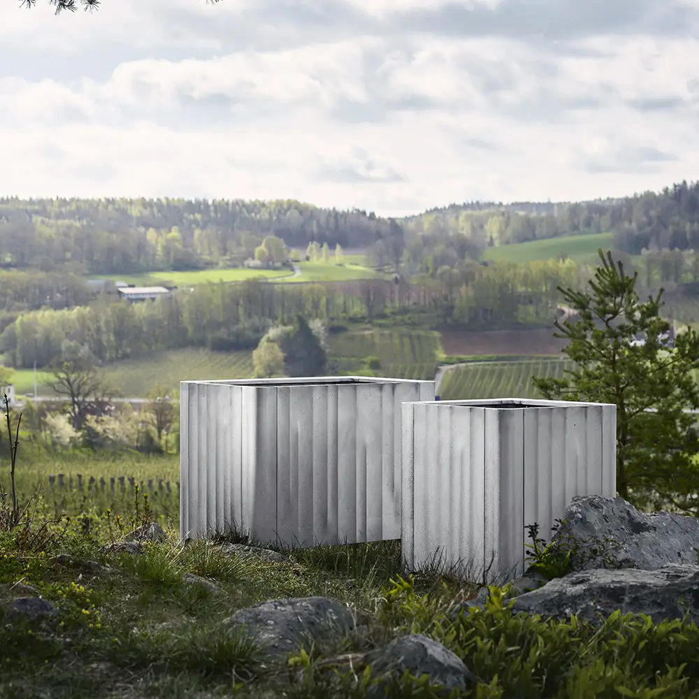 Växtkärl Kolonn no.1 luonnonväri