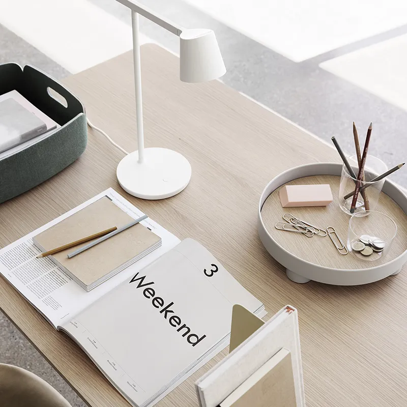 Tip Pöytävalaisin - White