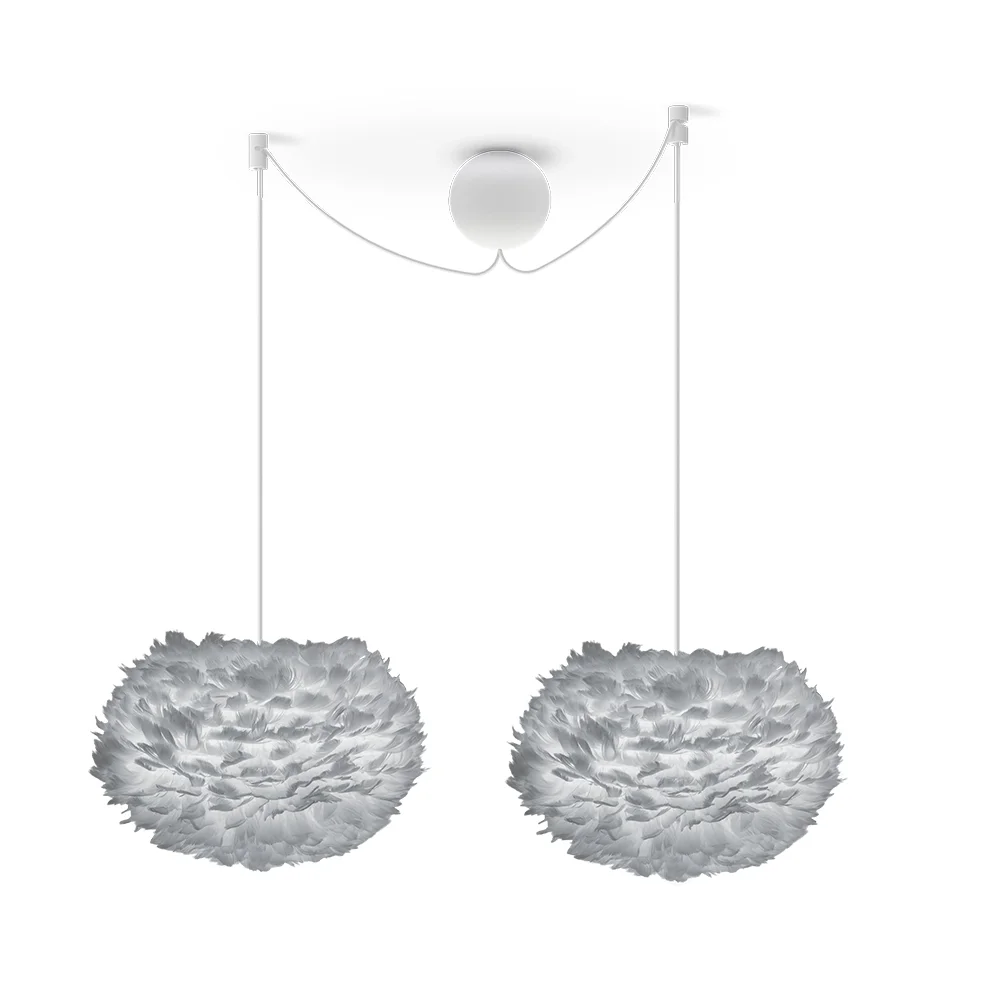 Eos Lampunvarjostin Medium Ø45 cm Light Grey