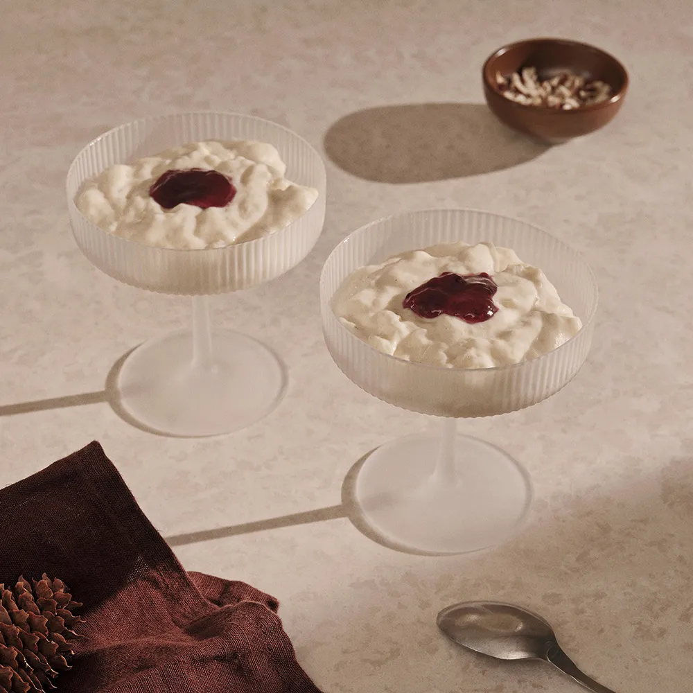 Ripple Samppanjalasit 2 kpl - Frosted