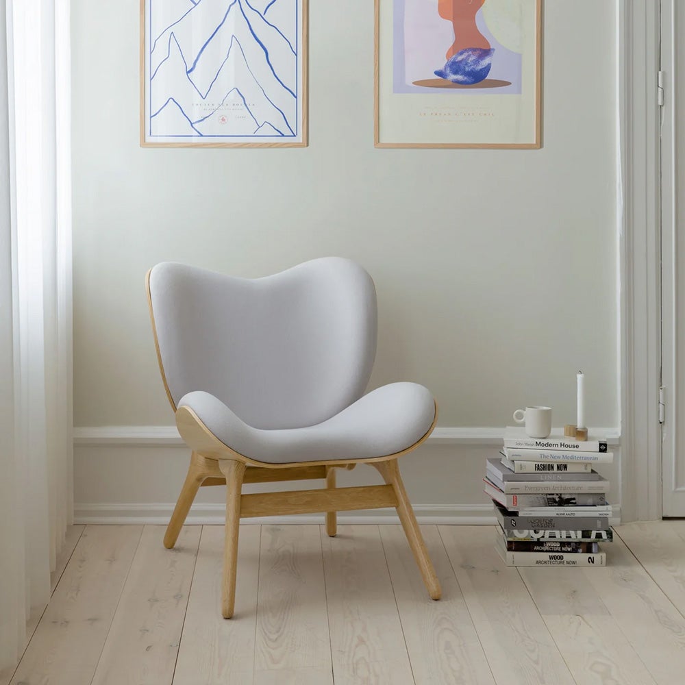 A Conversation Piece Lepotuoli Oak/Sterling