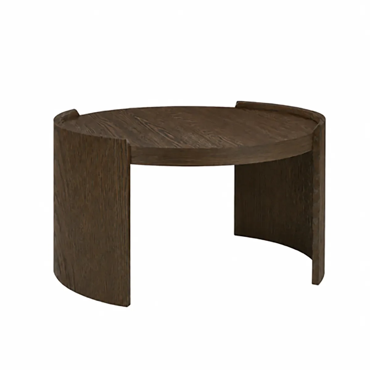 Pyöreä sohvapöytä Oakland Ø 80 cm US brown