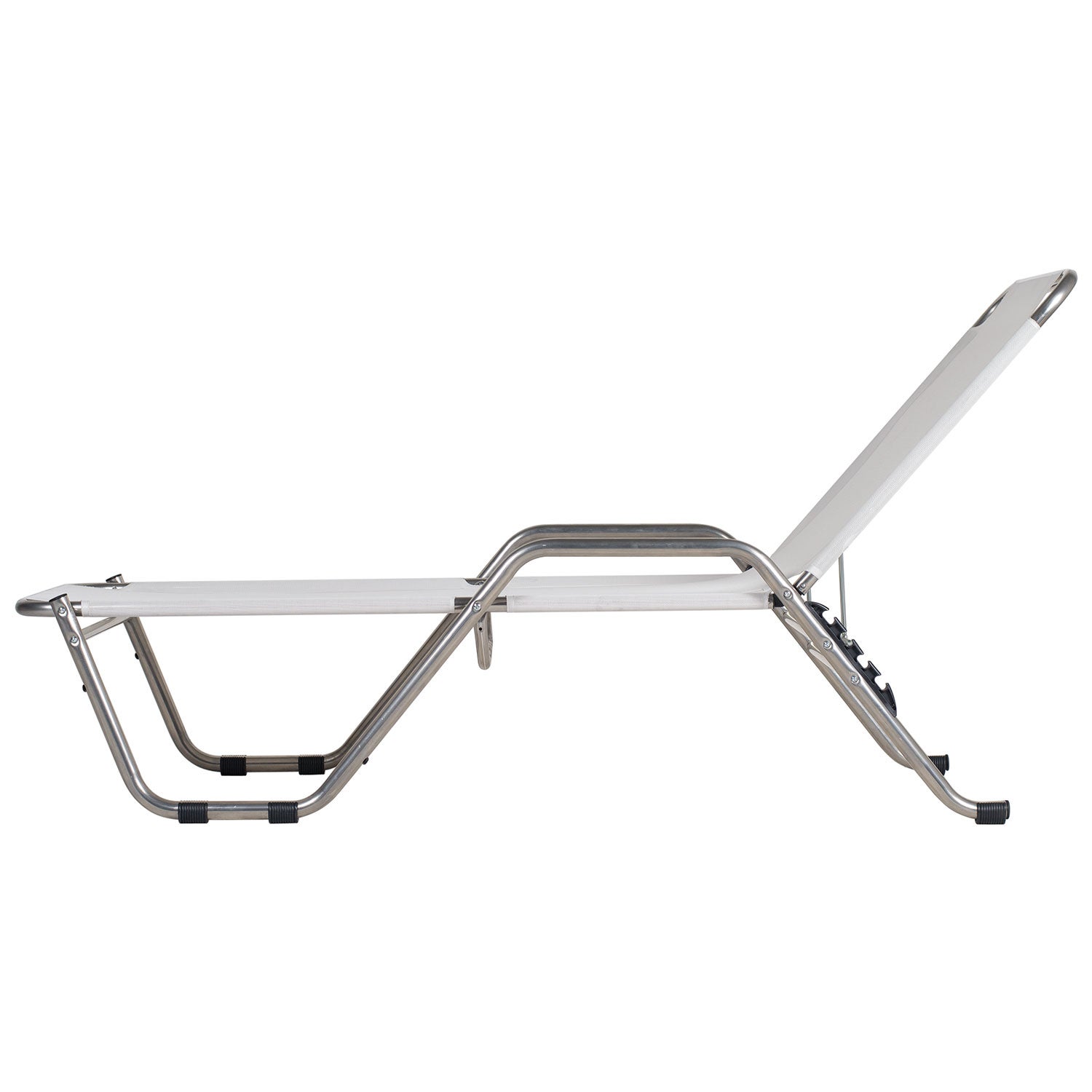 River aurinkotuoli valkoinen alumiini