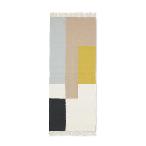 Kilim-matto 70x180 cm - Neliöt