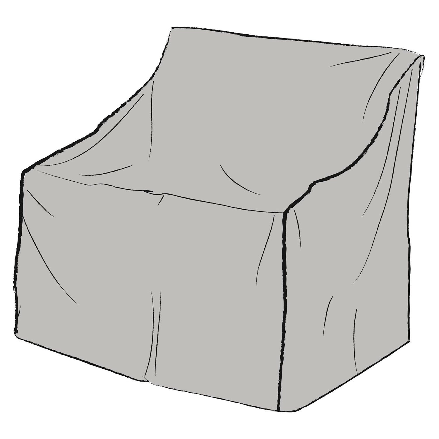 Möbelskydd  vilstol 70x81 cm harmaa polyesteri