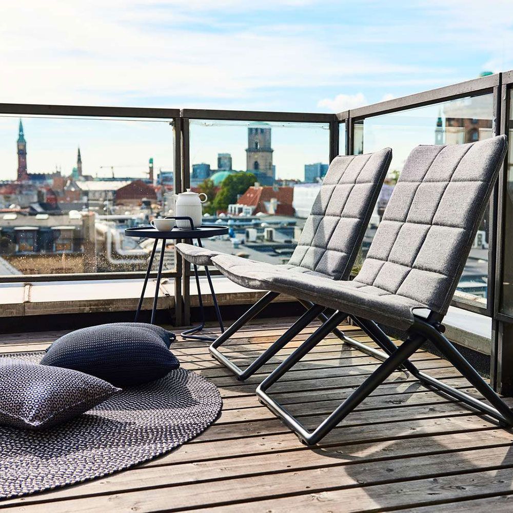 Traveller Fällstol harmaa Airtouch