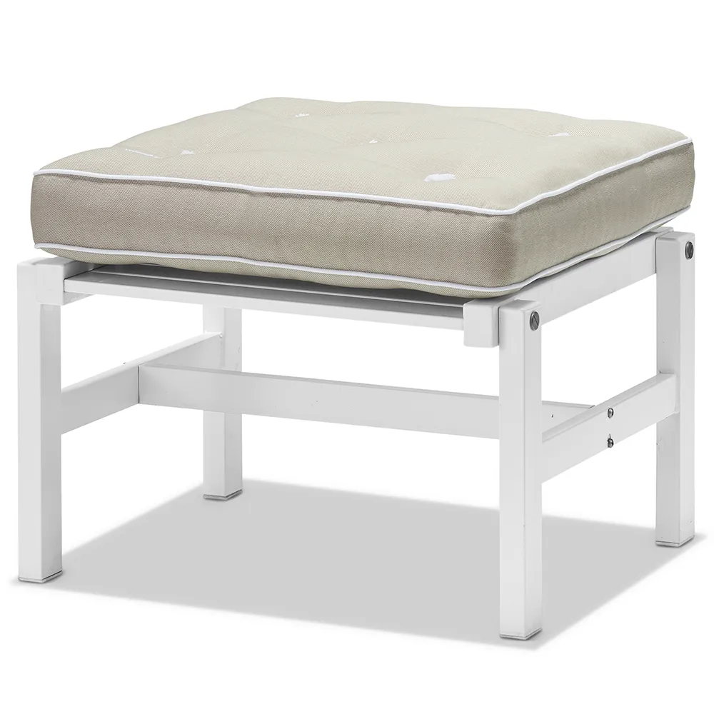 55x55cm jakkara Alumiini valkoinen 