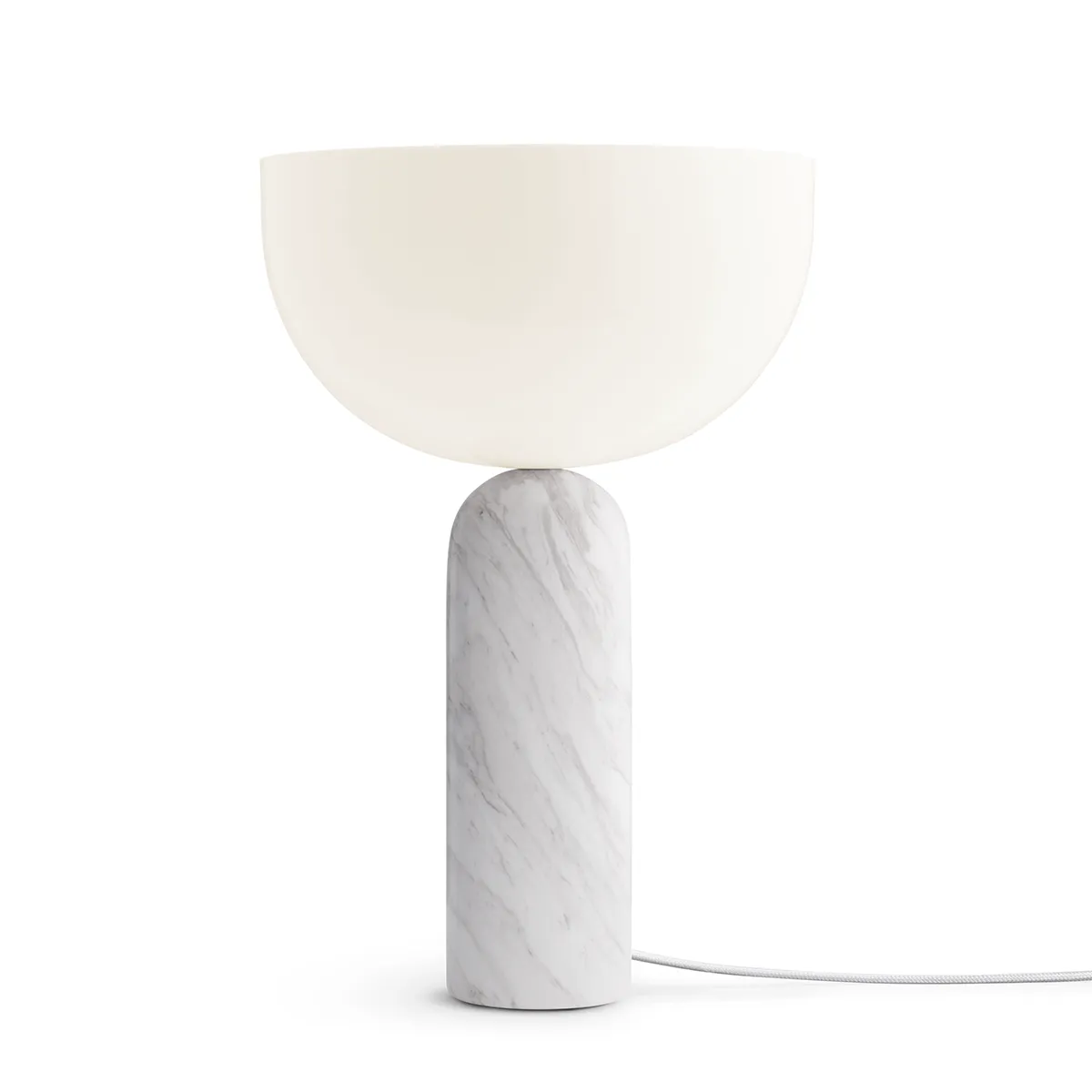 Kizu Pöytävalaisin Large Valkoinen Marble EU