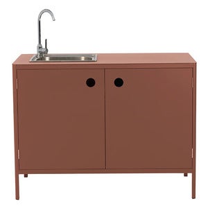 Kelia ulkokeittiö   pesuallas ja hana  Zin Red