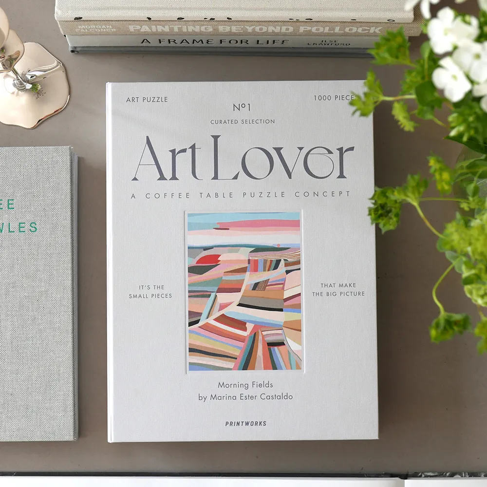  Art Lover Book palapeli - Aamupellot, 1000 kpl