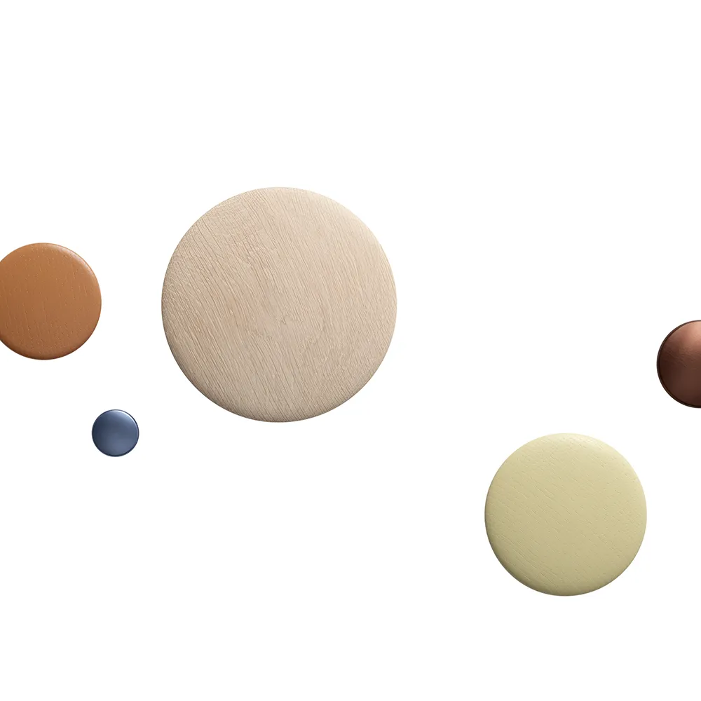 Dots Wood Ø6,5 cm - Oak