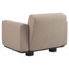 Bolster nojatuoli Antracit / Teddy Beige