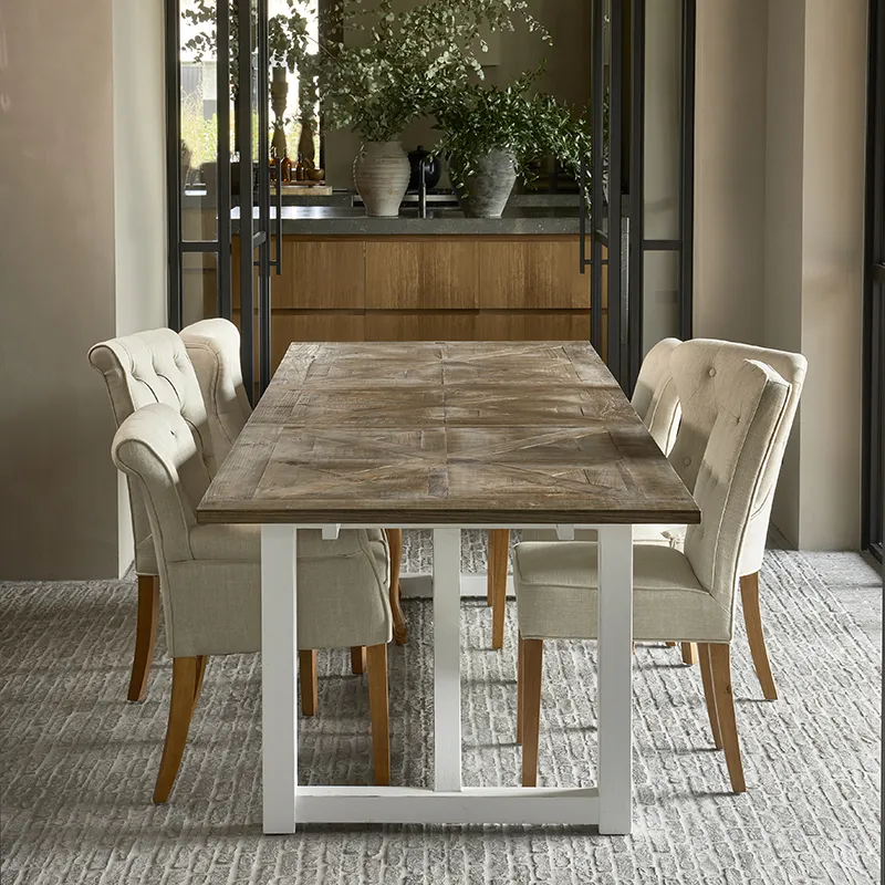 La Scala tuoli käsinojilla Linen flax