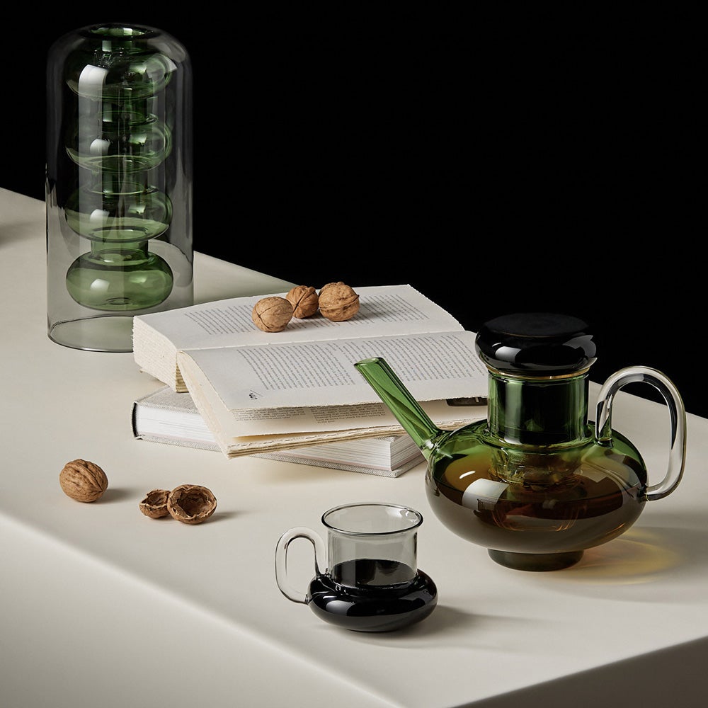  Bump-teekupit, mustat, 2 kpl