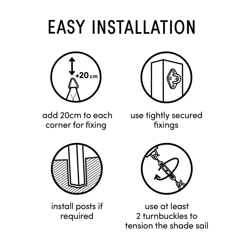 Coolfit aurinkopurje kolmiomainen 90° 500x710cm harmaa